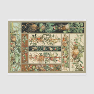 Mousseline Beau papier de tissus botaniques