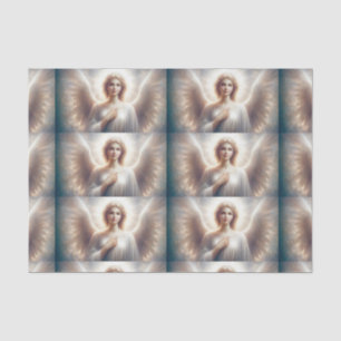 Mousseline Beau papier Tissu Angel