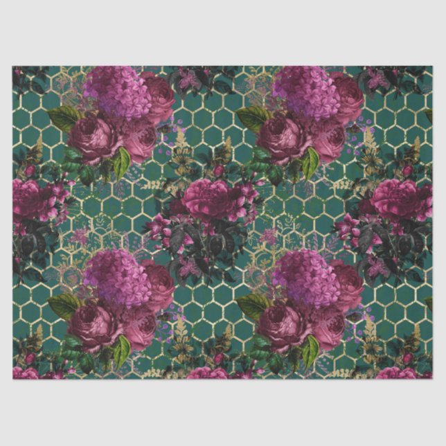 Mousseline Belle Bee Series Design 8 Tissu papier (Recto)