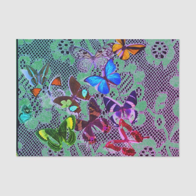 MOUSSELINE BOUTEILLES DE PAPIER EN TISSU ET LACE ANTIQUE (Recto)