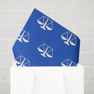 Mousseline Cadeaux de fête de juriste en papier mouchoir