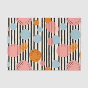 Mousseline CandyFloss Circus Soleil Papier Tissu
