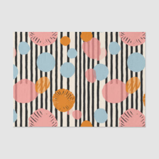 Mousseline CandyFloss Circus Soleil Papier Tissu