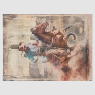 Mousseline Caoutchouc Occidental Aquarelle Découpage papier