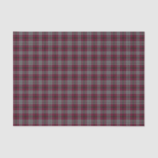 Mousseline Clan écossais Petit Tartan Tissu Plaid Papier (Recto)