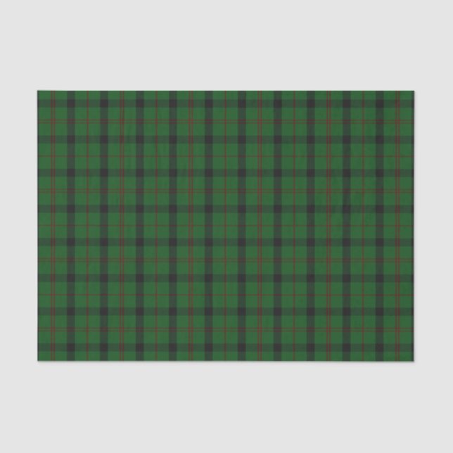 Mousseline Clan Kincaid Tartan Papier Tissu Plaid (Recto)