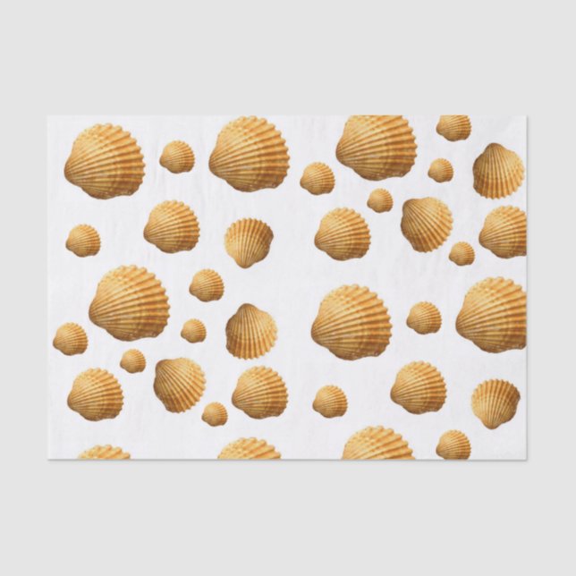 Mousseline Coques de papier de tissu décoratif (Recto)