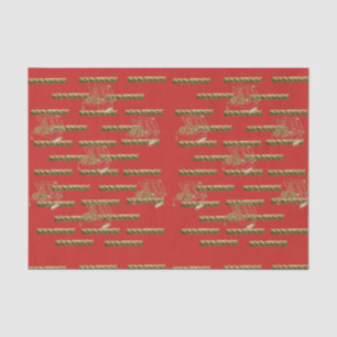 Mousseline Corde en papier de tissu décoratif