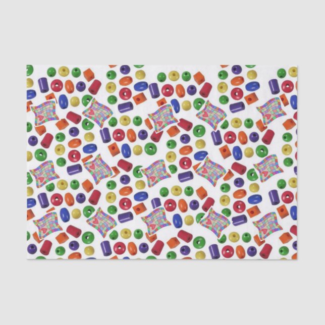 Mousseline Couleurs du papier de tissus (Recto)