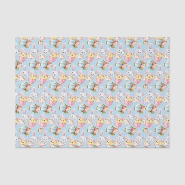 Mousseline Critère de Pâques Papier de tissus (Recto)