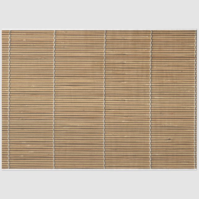 Mousseline Découpage couleur bambou 14 papier tissu Arrière - (Recto)