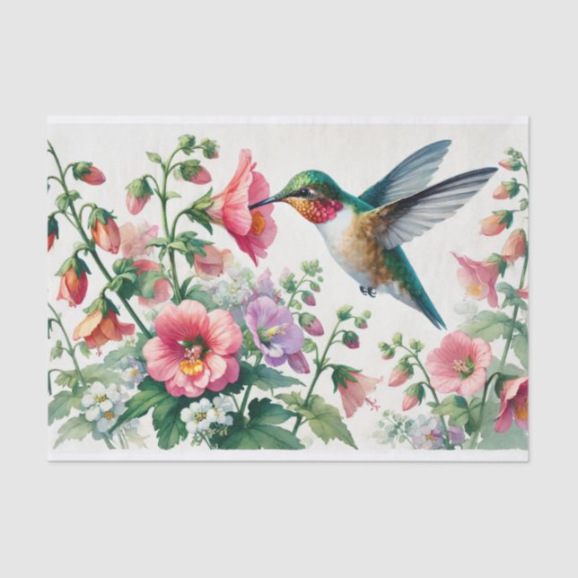 Mousseline decoupage tissue Papier (Recto)