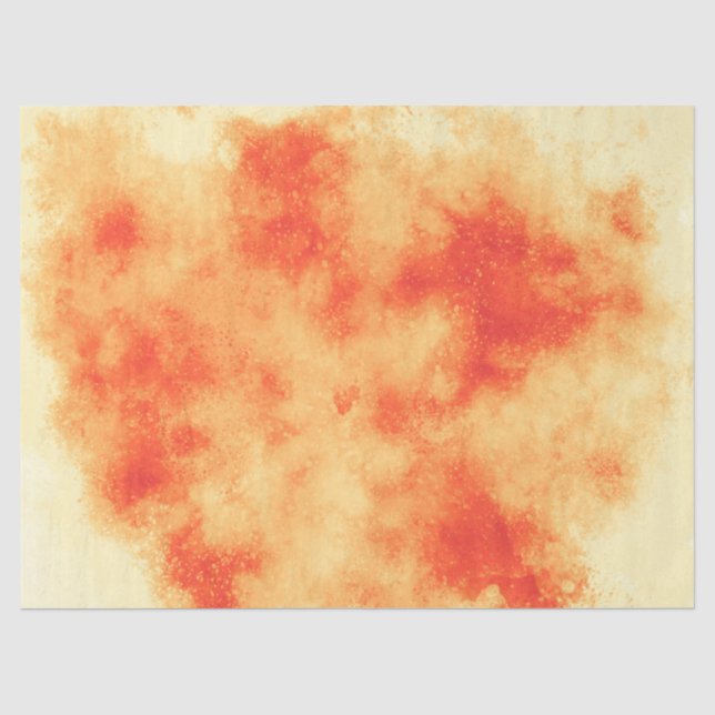 Mousseline Effet nuage de cluster étoile rouge Papier (Recto)