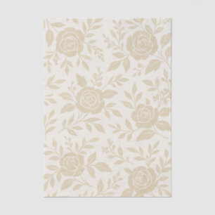 Mousseline Élégant papier de découpage Rose beige