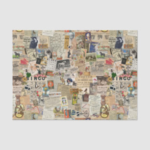 Mousseline Ephemera Scatter Découpage ou papier collage