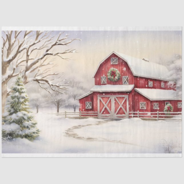 Mousseline Étoile de Noël 6 papier découpage (Recto)