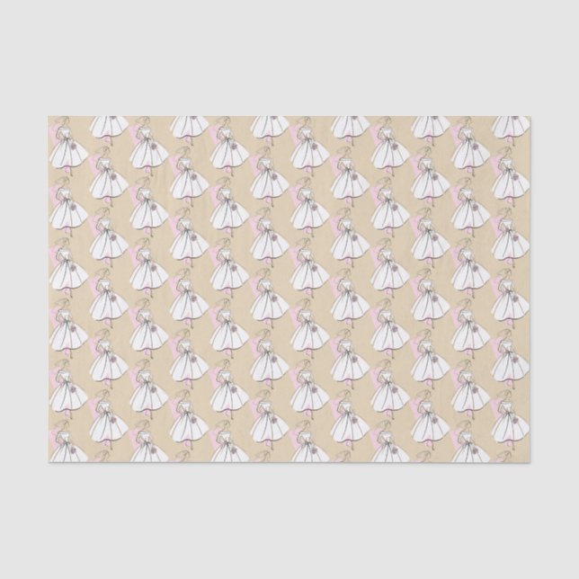 Mousseline Fashion Bride Neutral Papier multitissu (Recto)