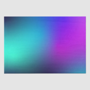 Mousseline Festif Gradient Colors Papier Tissu