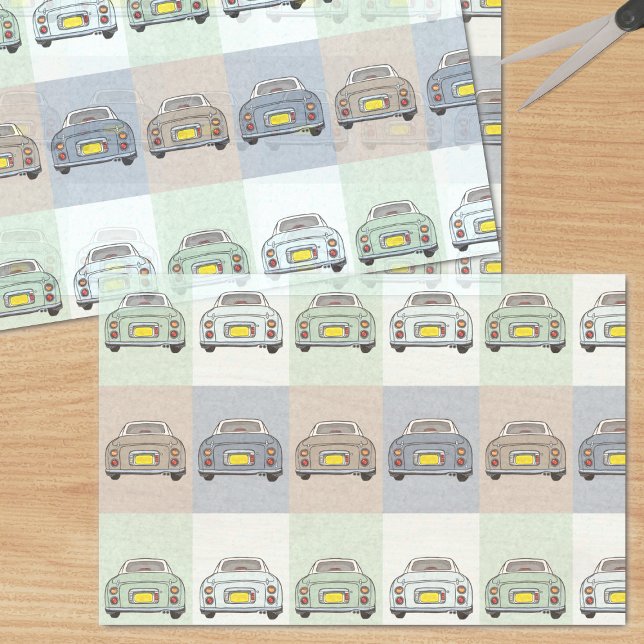 Mousseline Figaro Saison Voiture Figaro Papier Tissu (Figaro Car Tissue Paper just for you)