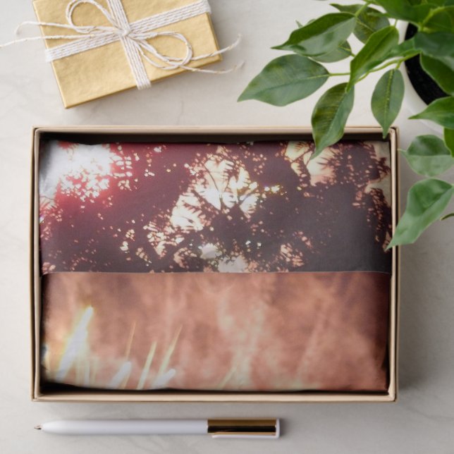 Mousseline Fireworks 12 papier de tissu (Cadeau)