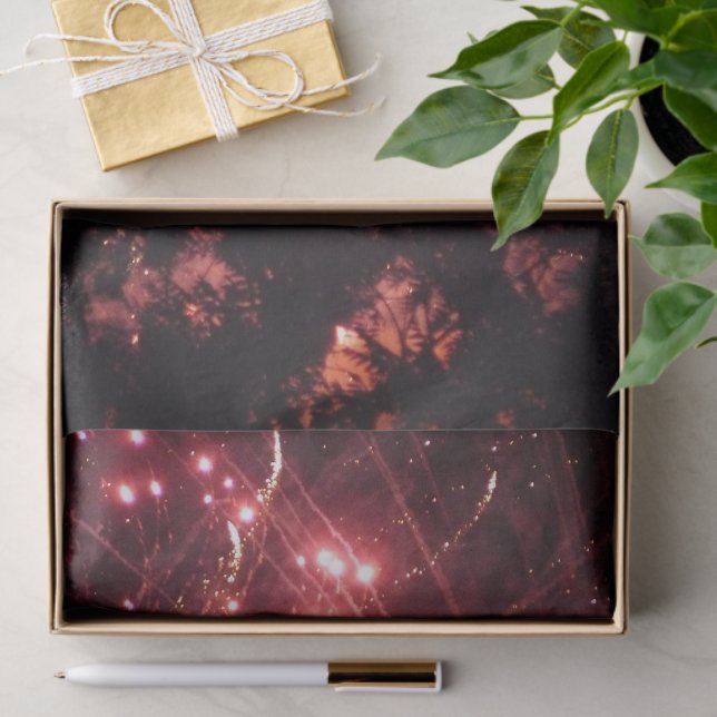 Mousseline Fireworks 3 papier tissu (Cadeau)