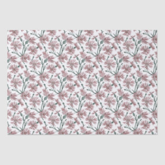 Mousseline Fleurs de Cornouailles (Toscane) - Papier Tissu