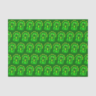 Mousseline FROG se fier entièrement à Dieu Tissu Papier