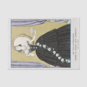 Mousseline George Barbier, Papier Tissu Art Déco