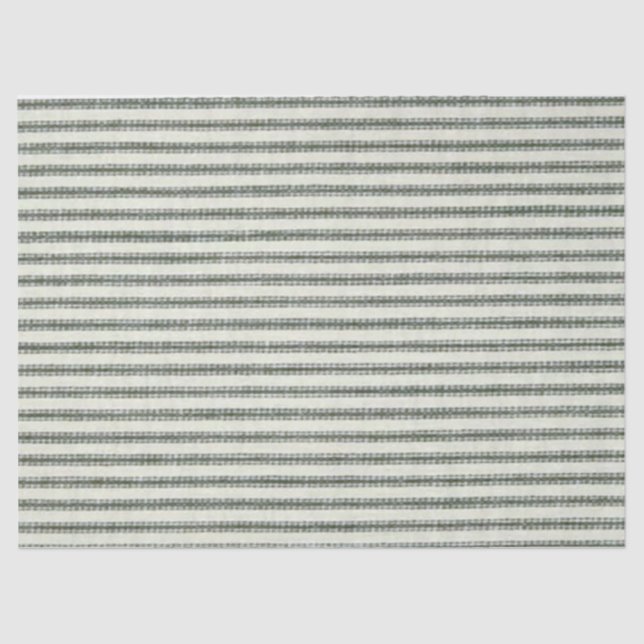 Mousseline Grey Farmhouse Textile Decoupage papier arrière -  (Recto)