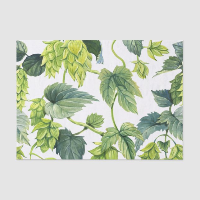 Mousseline Hops, Beer Faveur Tissue Papier (Recto)