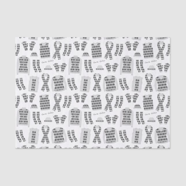 Mousseline Jacquard gris Motifs Articles Tissu Papier  (Recto)