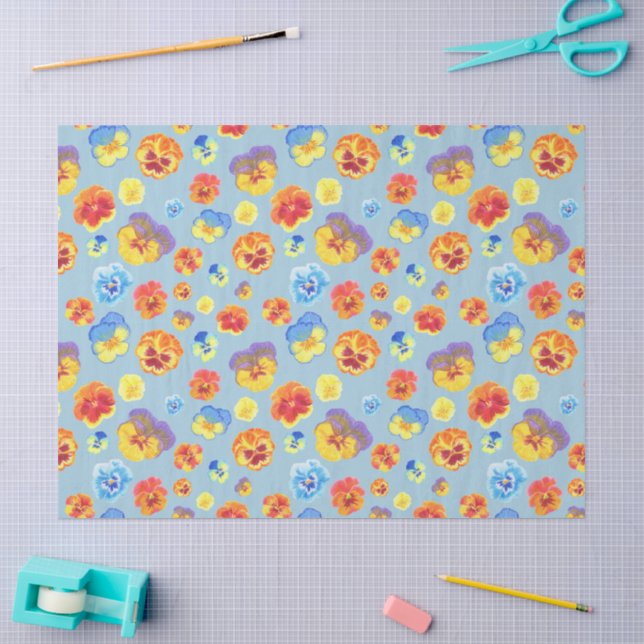 Mousseline Joli papier tissue cadeau avec impression de pensé (Artisanat)