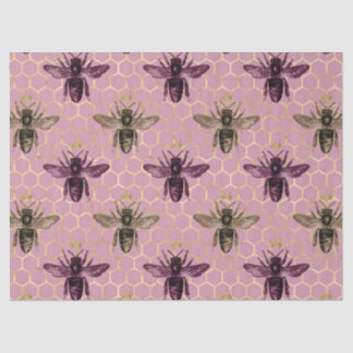 Mousseline Jovely Bee Series Design 13 Tissu Papier