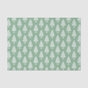 Mousseline Knit d'hiver Arbre de Noël Papier papier