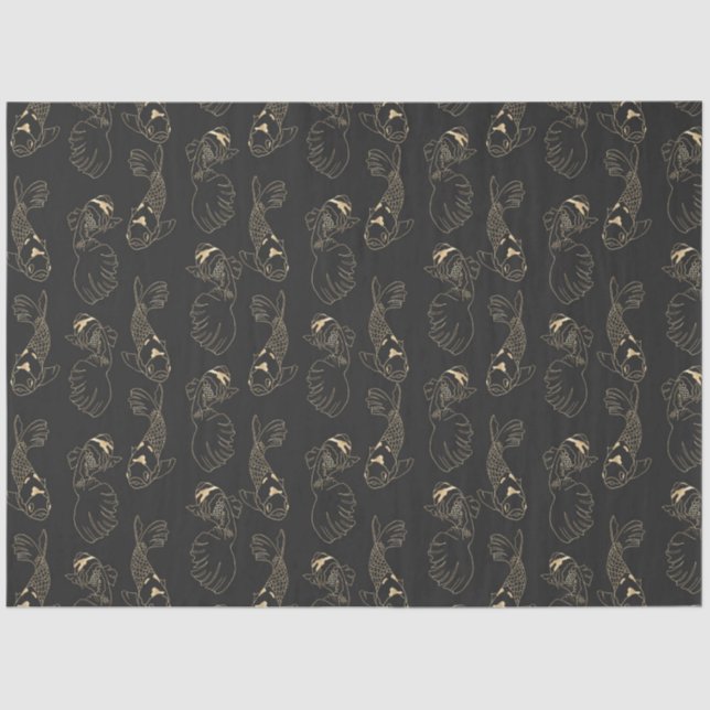 Mousseline La série Okinawa Design 8 papier de tissus (Recto)