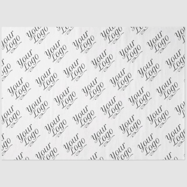 Mousseline Logo de l'entreprise sur papier grand format sur m (Recto)