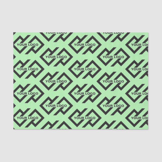 Mousseline Logo Personnalisé Pape de bande de papier Packagin (Recto)