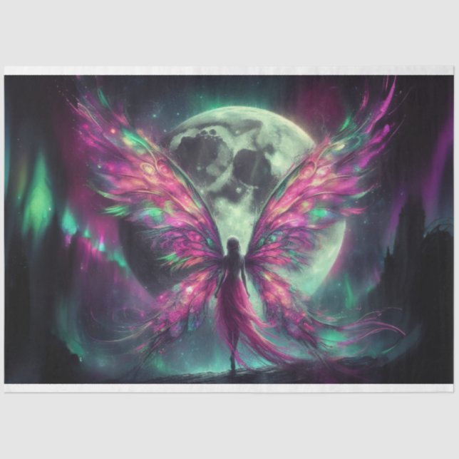 Mousseline Luna Fairy Tissus Papier (Recto)