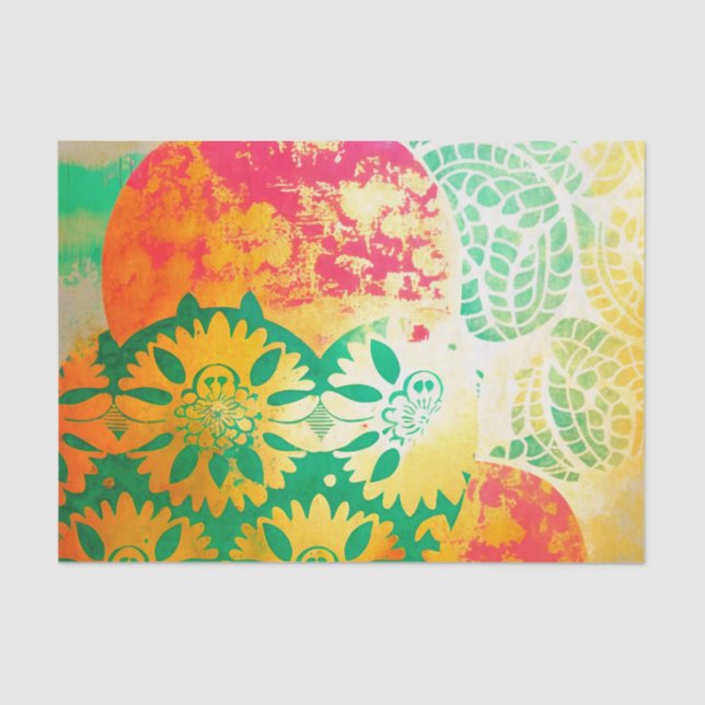 Mousseline MAXIMALIST 1 beau papier découpage (Recto)