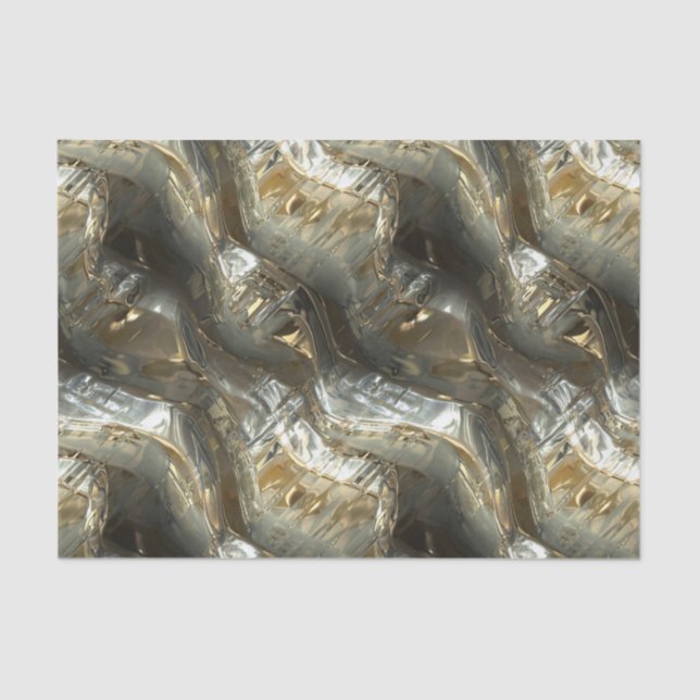 Mousseline Metal Love 13 & 14A-D Options Papier Tissu (Recto)