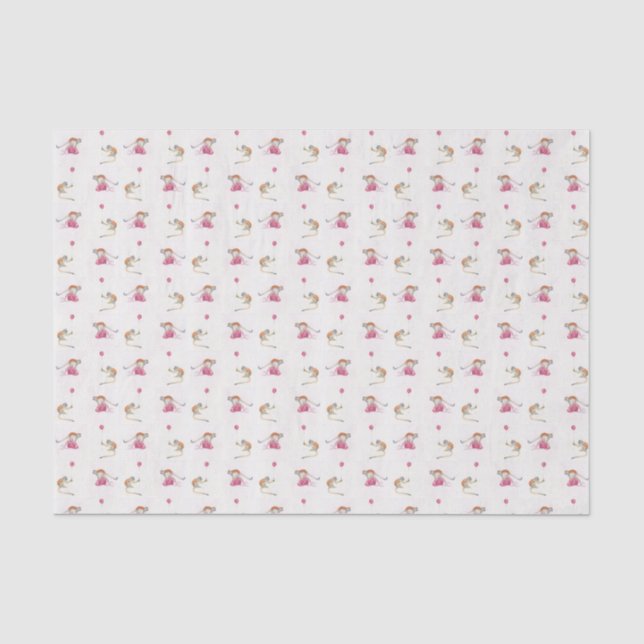 Mousseline Monkey baloon party Tissue Papier (Recto)