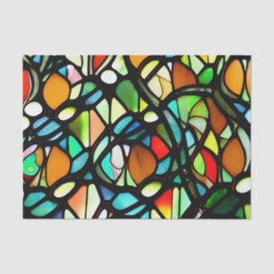 Mousseline Moody Vitrage Effet Découpage Papier Tissu