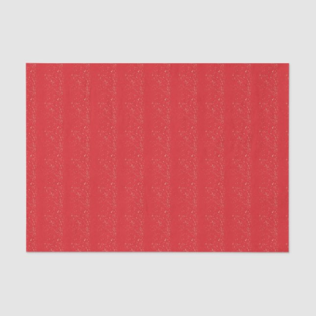 Mousseline Motif 10" de tache de rouge de brique X 15" papier (Recto)