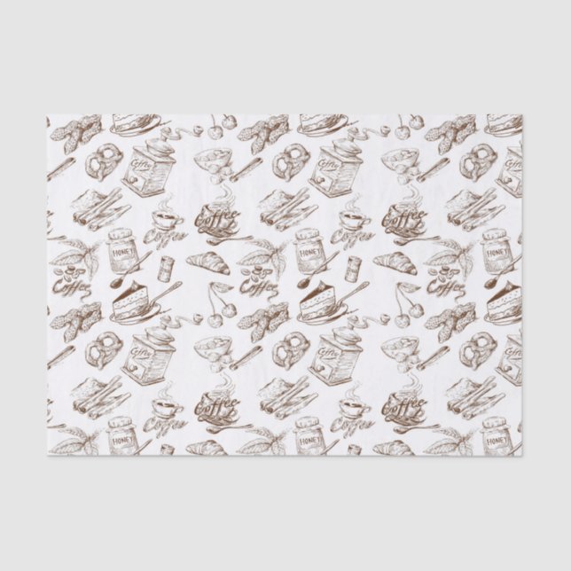 Mousseline Motif de papier (Recto)