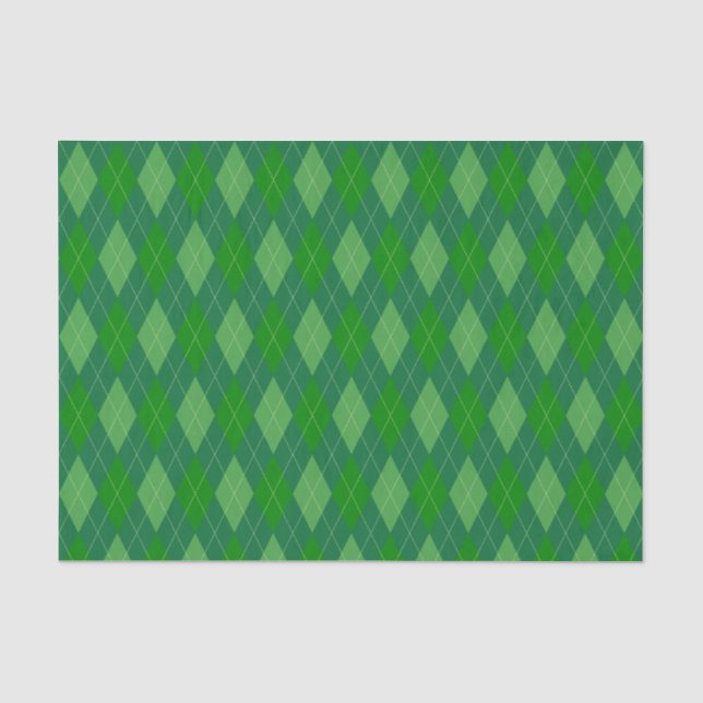 Mousseline Motif des tons verts, papier de fond Jacquard (Recto)