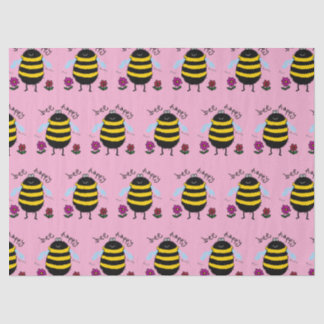 Mousseline Mouchoir en papier abeille heureuse mignonne