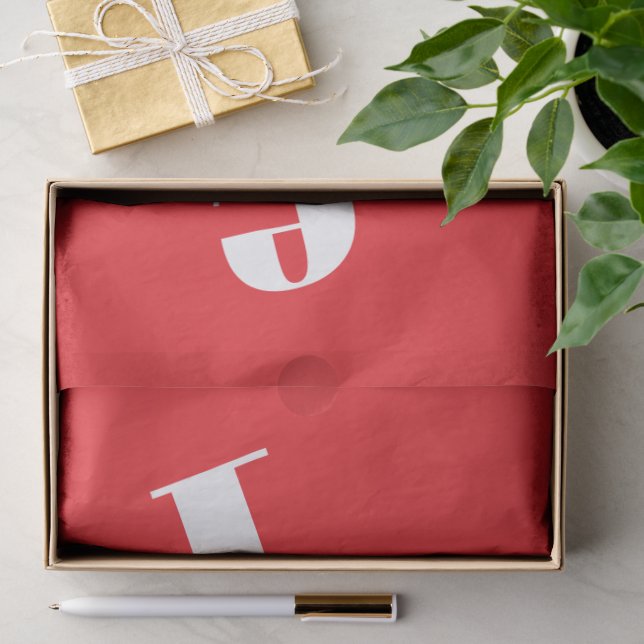 Mousseline Mouchoir en papier "Amour" (Cadeau)