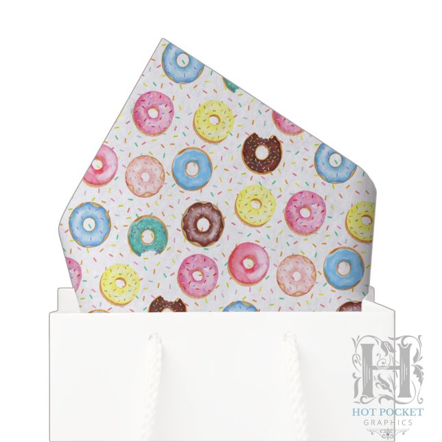 Mousseline Mouchoirs en papier Donuts (Créateur téléchargé)