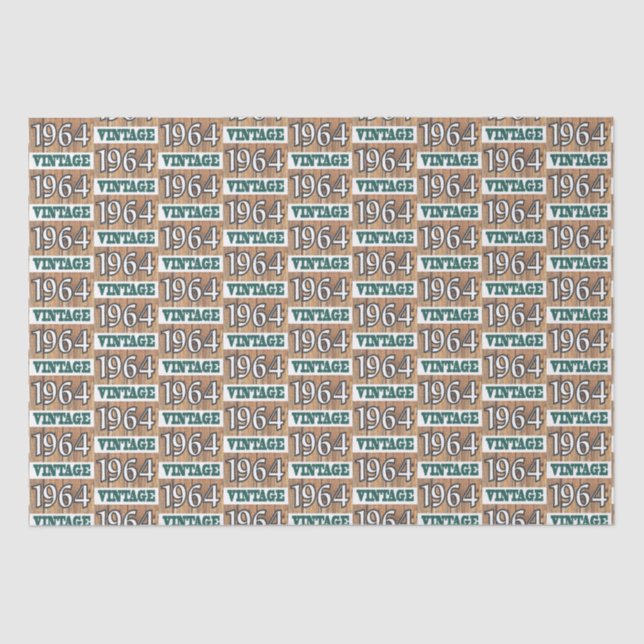 Mousseline Né en 1964 papier de tissu (Recto)