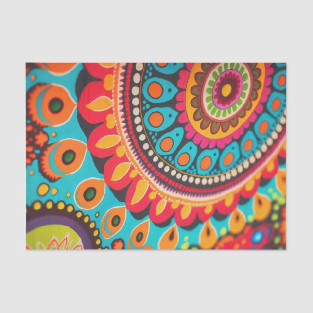 Mousseline NEW BOHEMIA 6 scandaleux papier découpage brillant (Recto)